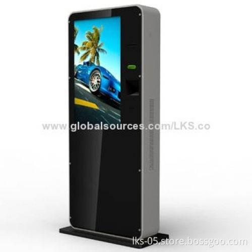 Touch Screen Kiosk, 42-inch Big Screen with IC Card Reader
